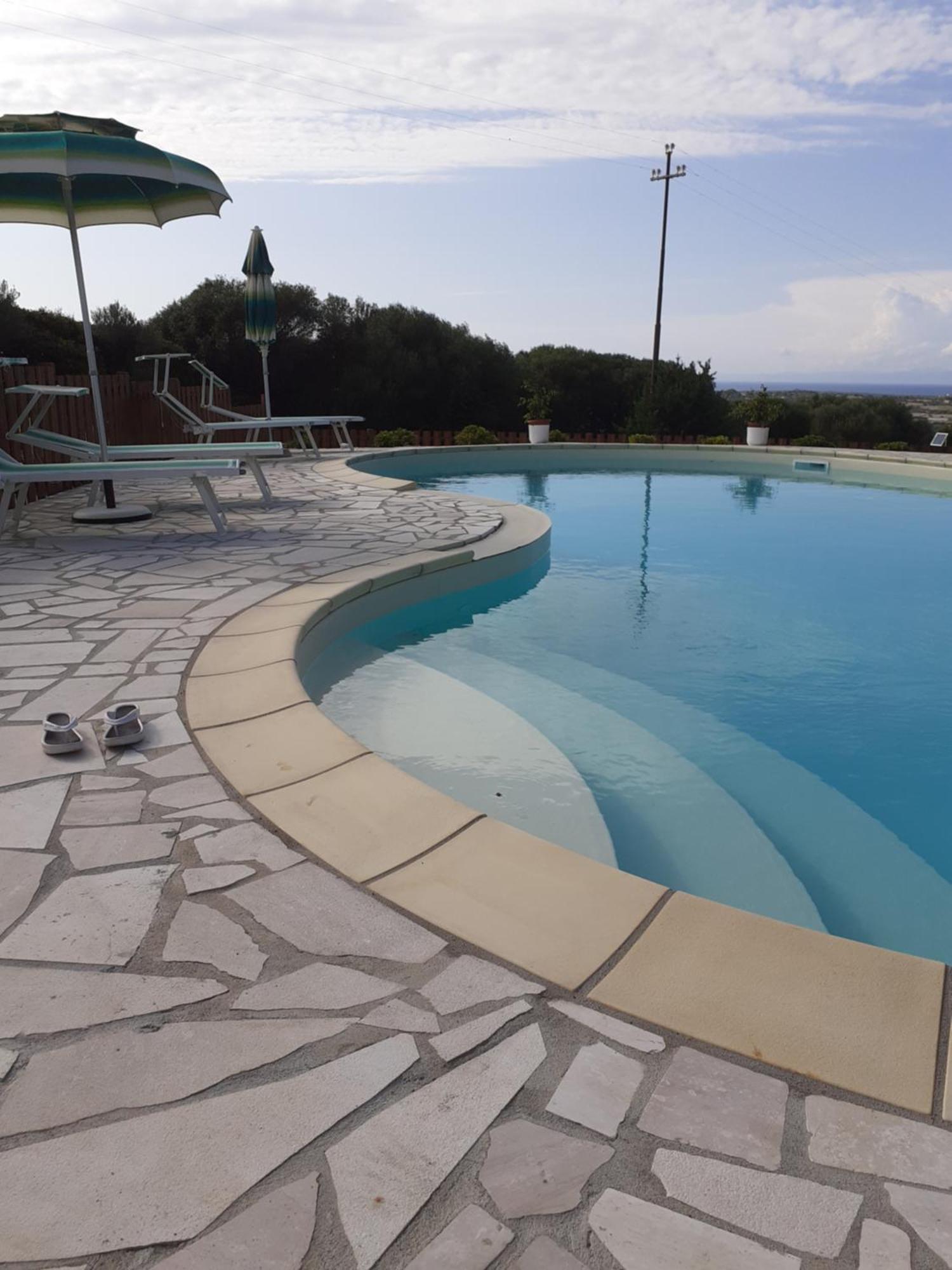 Gli Olivastri Corbezzolo Con Piscina E Vista Mare,climatizzatore,wifi Aglientu